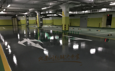 ‌旧地面翻新方案：秦安环氧地坪涂层覆盖混凝土裂缝修复技术