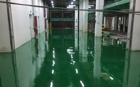 11月秦安秦安环氧地坪施工高峰来袭，梦得来化工多项目同步推进保交付